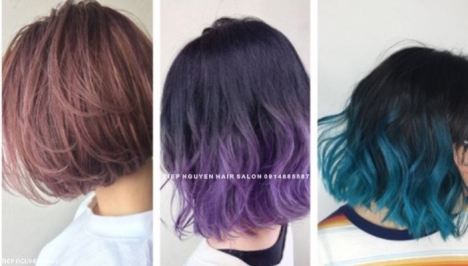 Uốn xoăn sóng hippie. Kiểu uốn xoăn lọn nhỏ style độc đáo - Học nghề tóc Tiệp Nguyễn Academy