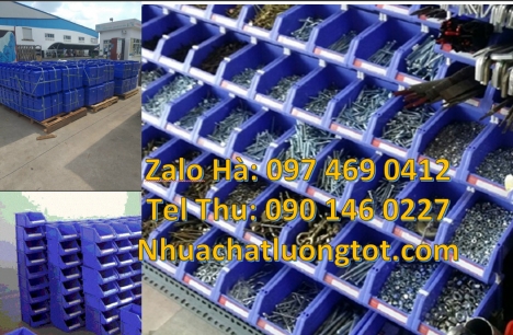 khay đựng dụng cụ cơ khí, hộp nhựa duy tân Kệ phụ tùng, kệ đựng linh kiện, kệ đựng hàng hóa, thùng
