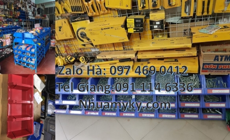 khay đựng dụng cụ cơ khí, hộp nhựa duy tân, Kệ phụ tùng, kệ đựng linh kiện, thùng nhựa, kệ đựng dụng
