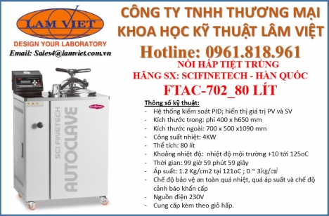 Nồi Hấp Tiệt Trùng Dùng Cho Phòng Lab giá rẻ