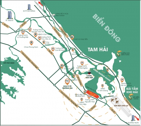 Mở bán đất nền Khu Dân Cư Chợ Trạm Núi Thành Chu Lai. Đã có sổ