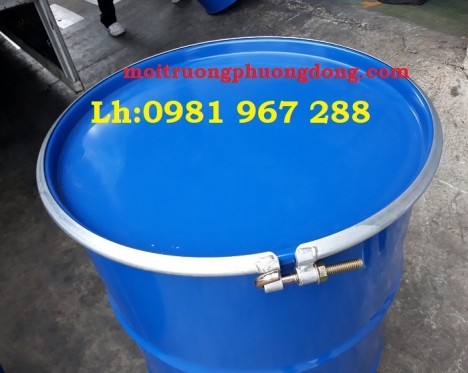 Bán thùng phuy sắt  220L nắp hở tráng epoxy