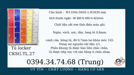 tủ locker chứa đồ cá nhân