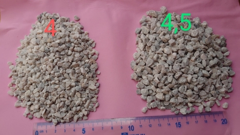 Đá hạt sản xuất gạch vỉa hè