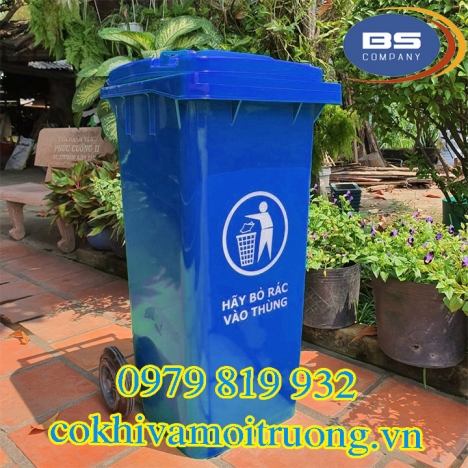 Thùng Rác Y Tế 120L HDPE