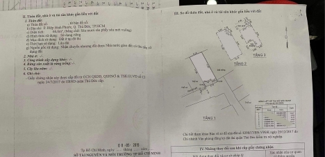 Bán nhà HXH Hiệp Bình Phước, Vạn Phúc City. 68m2 - 3Tầng. Chỉ 5.3tỷ