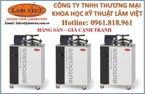 NỒI HẤP TIỆT TRÙNG SCI  - FTAC SERIES cho phòng thí nghiệm
