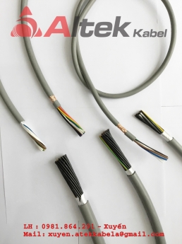 Cáp điều khiển lõi đồng 2-30 lõi nhập khẩu chống nhiễu/ không chống nhiễu - giao hàng toàn quốc