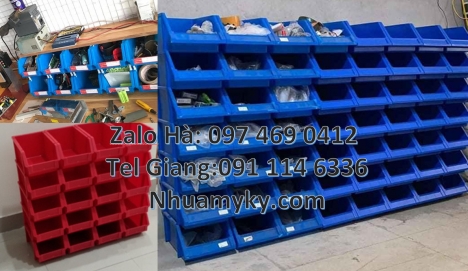 khay đựng dụng cụ cơ khí, hộp nhựa duy tân, Kệ phụ tùng, kệ đựng linh kiện, thùng nhựa, kệ đựng dụng