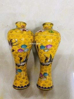 Giao lưu đôi nậm pháp lam hàng chuẩn