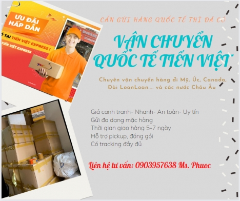Vận Chuyển Hàng Hóa Quốc Tế Tiến Việt