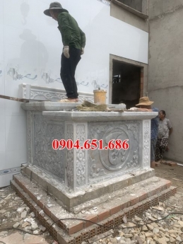 Lắp đặt bàn lễ đá trắng tại Ma Đa Guôi Đạ Huaoi Lâm Đồng – Bàn thờ đá tại Lâm Đồng