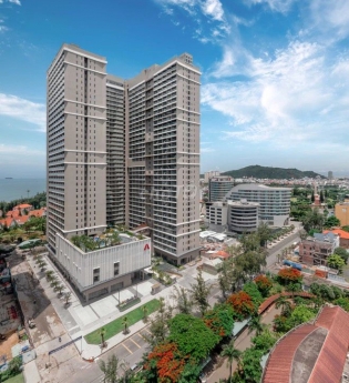 Căn hộ studio 1PN 1WC The Sóng Vũng Tàu - Chiết khấu 8% tầng cao - View bao quát nội khu- full nội