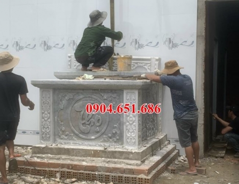 Lắp đặt bàn lễ đá trắng tại Ma Đa Guôi Đạ Huaoi Lâm Đồng – Bàn thờ đá tại Lâm Đồng