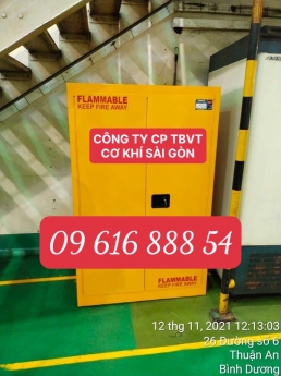 TỦ CHỨA DUNG MÔI CÓ THỂ CHÁY LOẠI 2 CỬA Model: LV-FM170
