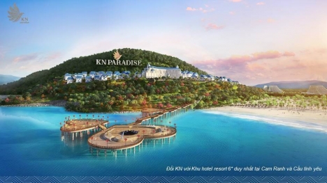 Giỏ hàng trải dàn toàn khu KN Paradise