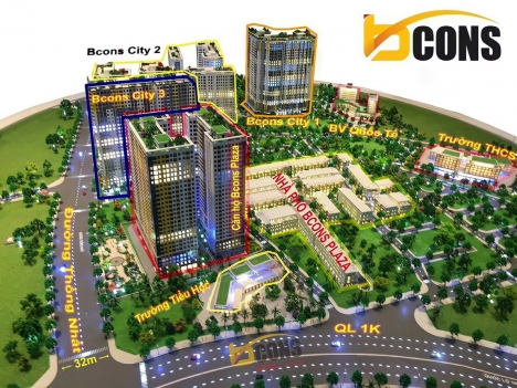Căn hộ chung cư cao cấp Bcons plaza . chỉ 40 căn view cực sịn sò