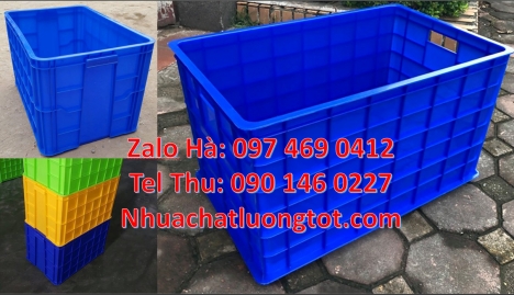 khay nhựa công nghiệp, sọt nhựa, Khay nhựa. Thùng nhựa đặc, Sóng nhựa 26 bánh xe. Sóng nhựa bít 3T9,