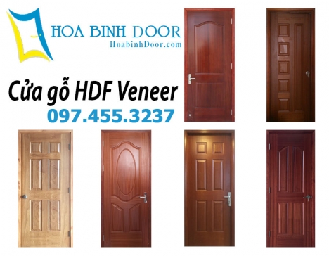 Cửa gỗ HDF tại quận 9 | Cửa gỗ công nghiệp giá rẻ