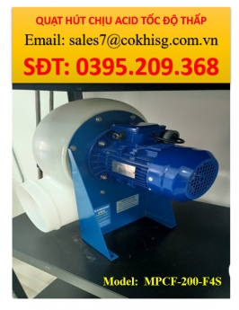 quạt hút acid chất lượng cao