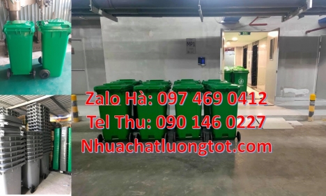Thùng rác 120 lít hdpe nắp hở, thùng rác nắp kín 240l, thùng rác 60l đạp chân,Thùng rác 60