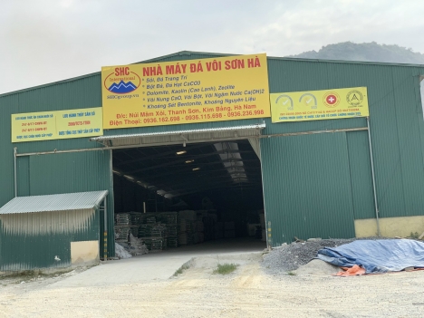 Dolomite sữa sản xuất phân bón