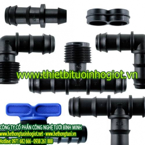 Đại lý bán tưới nhỏ giọt azud, phụ kiện tưới nhỏ giọt, tưới nhỏ giọt Bình Minh