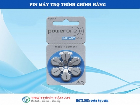 Pin điện cực ốc tai hải phòng - máy trợ thính