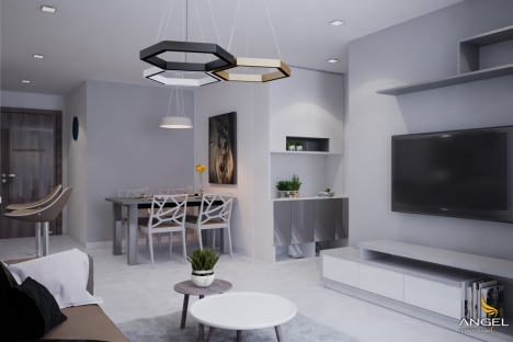 Cho thuê 3PN view hồ sinh thái Emerald, mới bàn giao cao cấp có xe đưa đón đi Aeon
