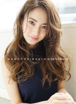 Uốn Sóng Tóc Dài Địa Làm Tóc Giá Rẻ Hoài Đức - Nam Đỗ Hair Salon