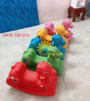 Bập bênh đơn cho trẻ em từ 18 tháng tới 5 tuổi