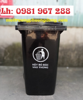 Bán thùng rác 240 lít  đựng chất thải nguy hại