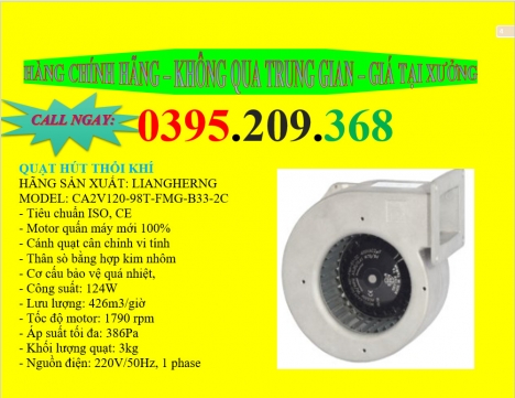 quạt hút chất lượng cao,