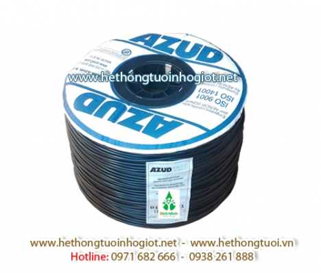 ống dẫn nước pe azud 3,5mm, hệ thống tưới nhỏ giọt, đầu tưới nhỏ giọt azud