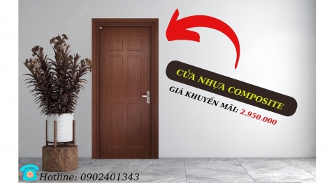 Cửa Nhựa Composite Chống Nước Tốt | giá rẻ tại xưởng