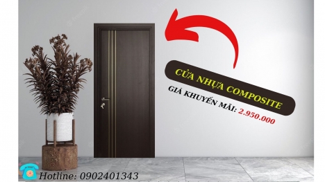 Cửa Nhựa Composite Chống Nước Tốt | giá rẻ tại xưởng