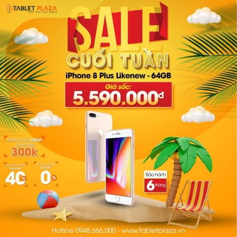 Vô vàn ưu đãi nhà táo tại Tablet Plaza