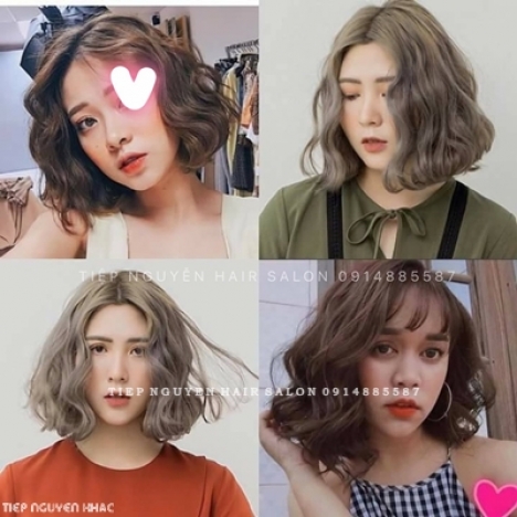 Xoăn hippie uốn ăn bồng bềnh style cổ điển mà kiêu sa. - Tiệp Nguyễn Academy.