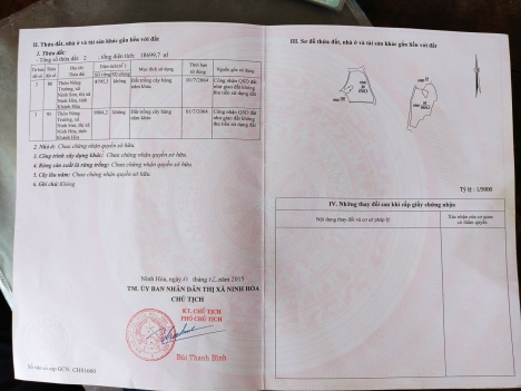 1,8 ha đất rẫy Nông Trường, Ninh Sim quy hoạch thổ giá đầu tư