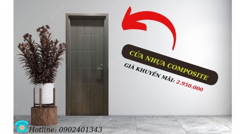 Cửa Nhựa Composite Chống Nước Tốt | giá rẻ tại xưởng