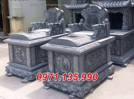 33^ mẫu mộ đá song thân đẹp bán tại hậu giang #