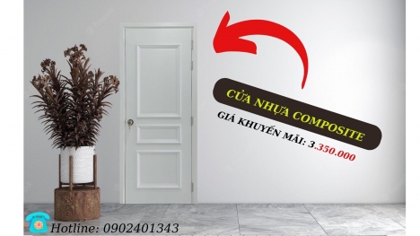Cửa Nhựa Composite Chống Nước Tốt | giá rẻ tại xưởng