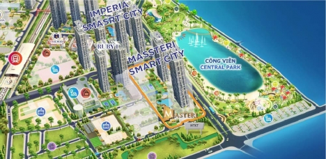 Toà A phân khu Masteri West Heights - Phân khu cao cấp nhất dự án phía Tây Hà Nội - Vinhomes Smart