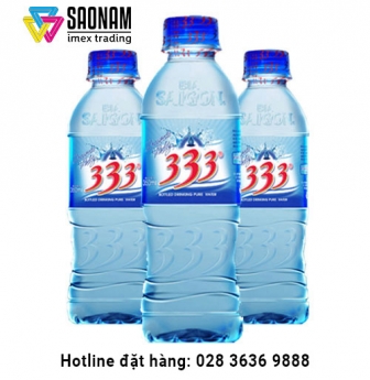 Nước uống đóng chai tinh khiết 333 - 350ml