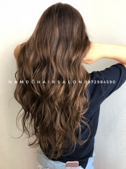 Địa Chỉ Uốn Nhuộm Sóng Nước Tóc Dài Uy Tín Giá Rẻ Hoài Đức - Nam Đô Hair Salon