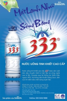 Nước uống đóng chai tinh khiết 333 - 500ml