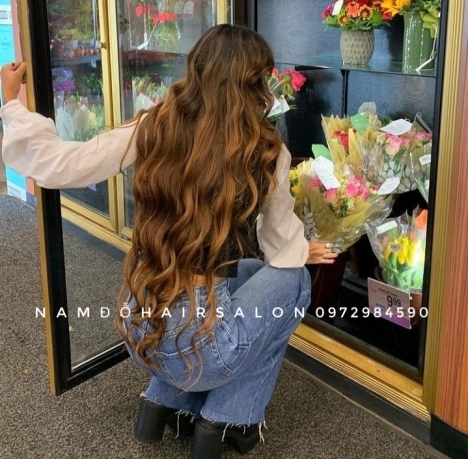 Uốn Sóng Nước Tóc Dài Địa Chỉ Uy Tín Giá Rẻ Hoài Đức - Nam Đỗ Hair Slalon