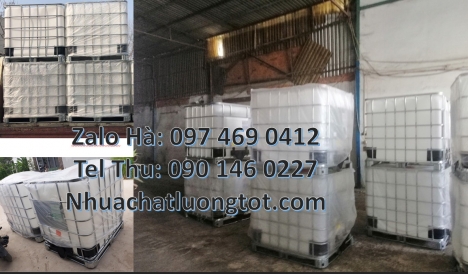 Tank ibc nhựa 1000l, thùng ibc 1000L, bồn nhựa vuông dung tích lớn, thùng nhựa ibc 1000l, Tank nhựa
