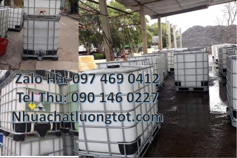 Tank ibc nhựa 1000l, thùng ibc 1000L, bồn nhựa vuông dung tích lớn, thùng nhựa ibc 1000l, Tank nhựa
