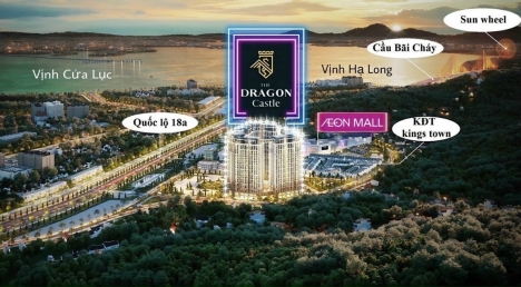 Dự án Căn hộ cao cấp Dragon Caslte Hạ long,Bãy Cháy,Quảng ninh, mở bán đợt 1